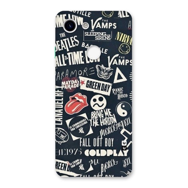 Music My Paradise Back Case for Google Pixel 3