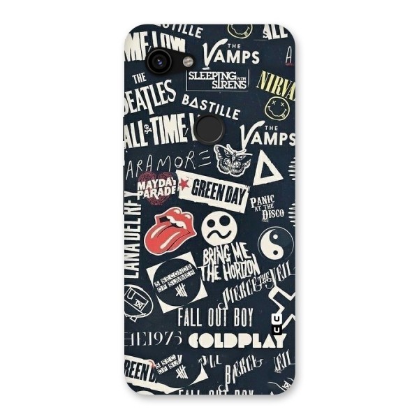 Music My Paradise Back Case for Google Pixel 3a