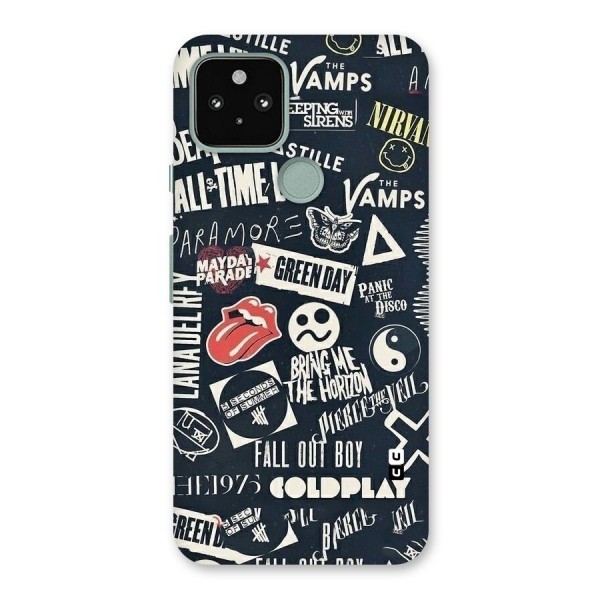 Music My Paradise Back Case for Google Pixel 5