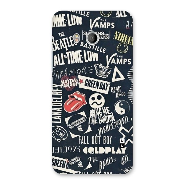 Music My Paradise Back Case for HTC U11