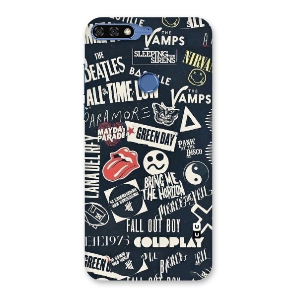 Music My Paradise Back Case for Honor 7C