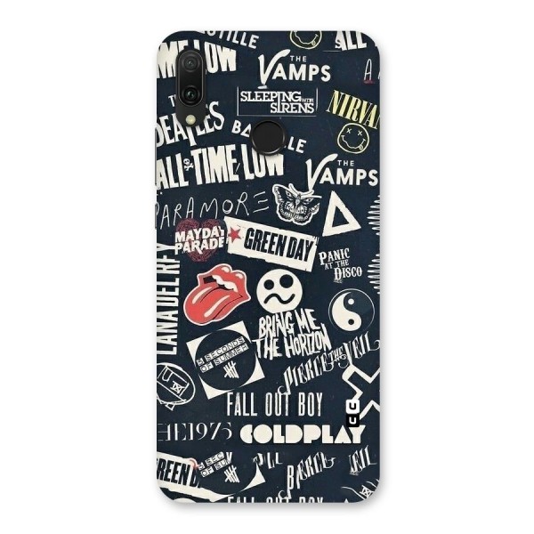Music My Paradise Back Case for Huawei Y9 (2019)