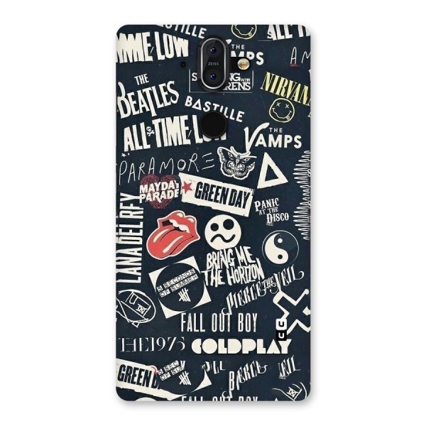 Music My Paradise Back Case for Nokia 8 Sirocco