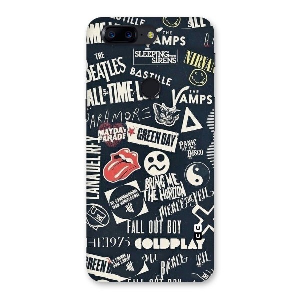 Music My Paradise Back Case for OnePlus 5T