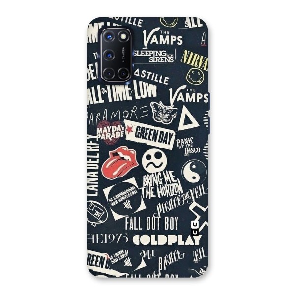 Music My Paradise Back Case for Oppo A52
