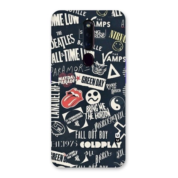 Music My Paradise Back Case for Oppo F11 Pro