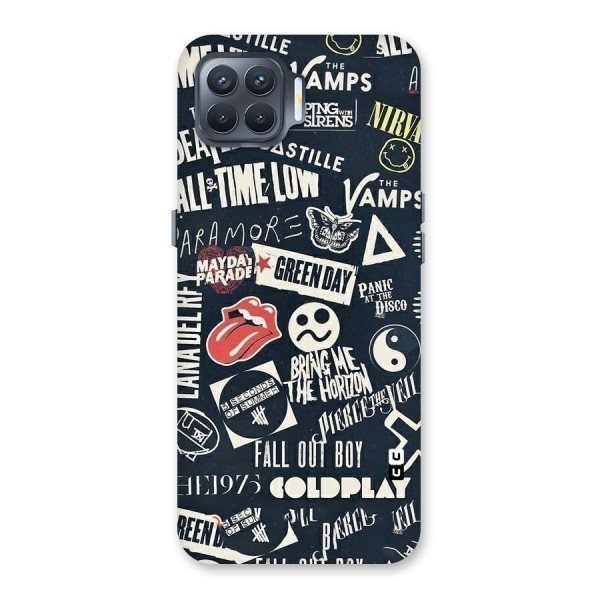 Music My Paradise Back Case for Oppo F17 Pro