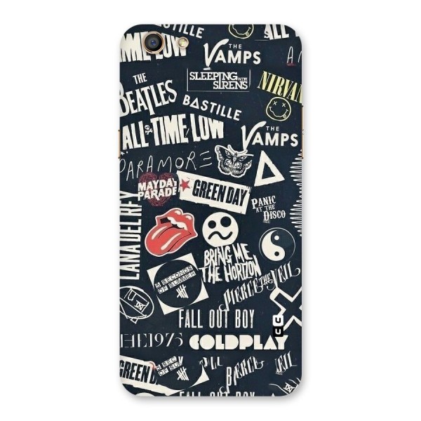 Music My Paradise Back Case for Oppo F3