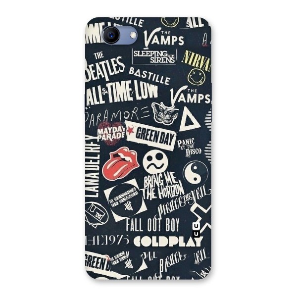 Music My Paradise Back Case for Oppo Realme 1