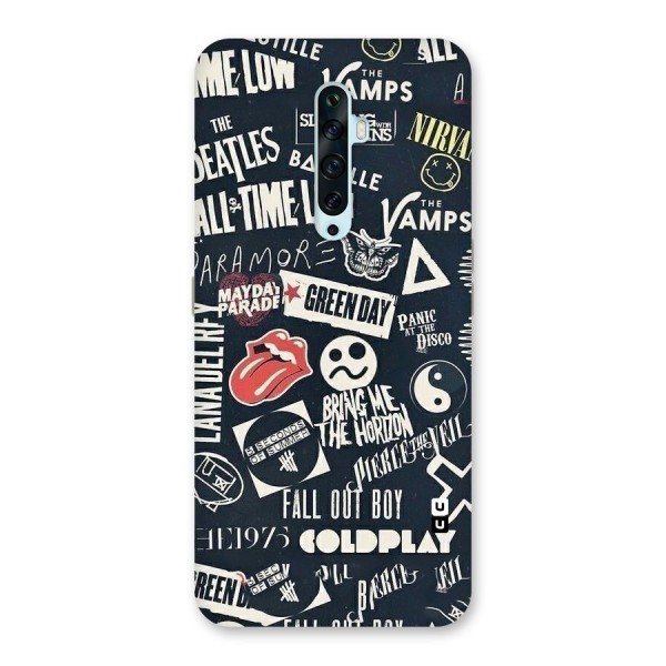 Music My Paradise Back Case for Oppo Reno2 F