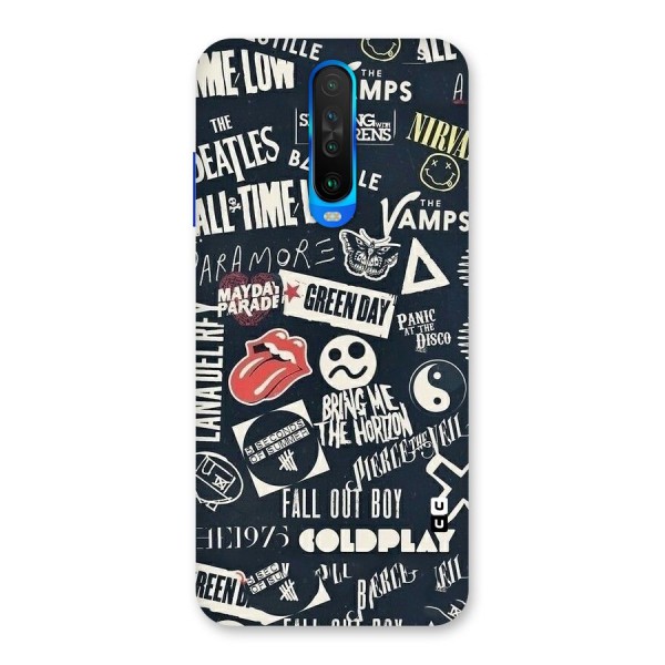 Music My Paradise Back Case for Poco X2