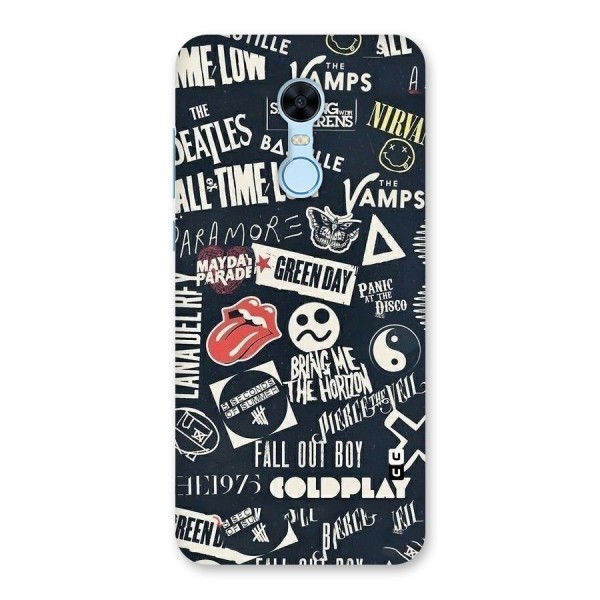 Music My Paradise Back Case for Redmi Note 5