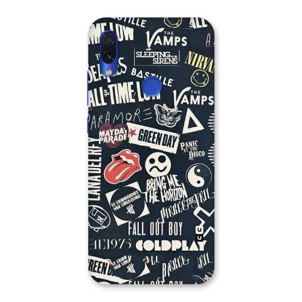 Music My Paradise Back Case for Redmi Note 7