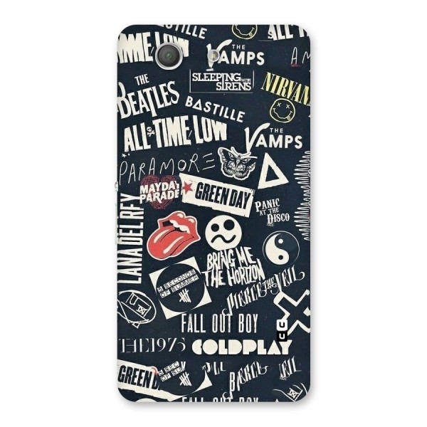Music My Paradise Back Case for Xperia Z3 Compact