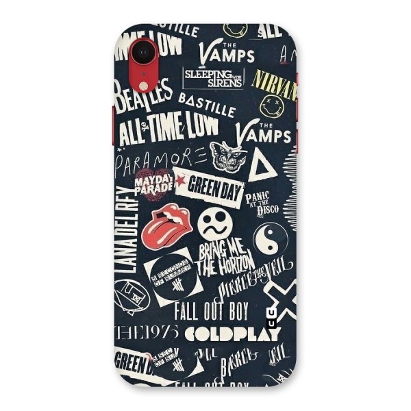 Music My Paradise Back Case for iPhone XR