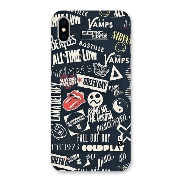 Music My Paradise Back Case for iPhone XS