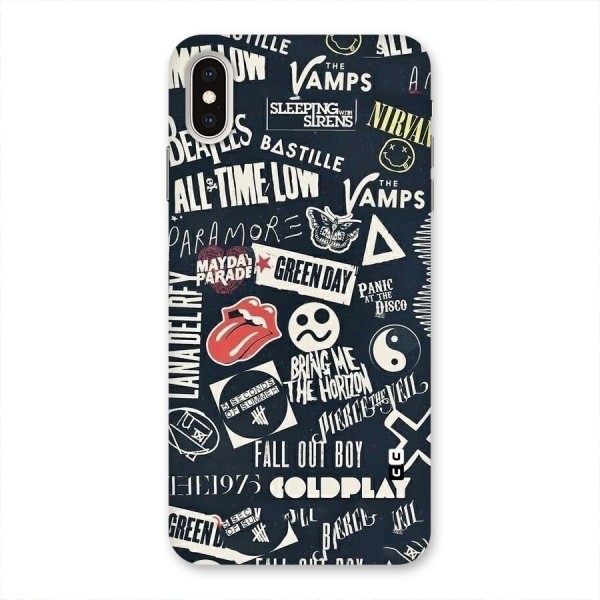 Music My Paradise Back Case for iPhone XS Max