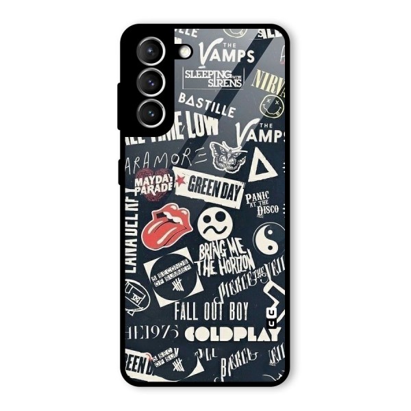Music My Paradise Glass Back Case for Galaxy S21 5G