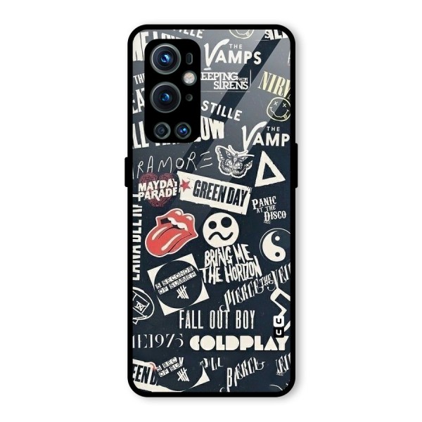 Music My Paradise Glass Back Case for OnePlus 9 Pro
