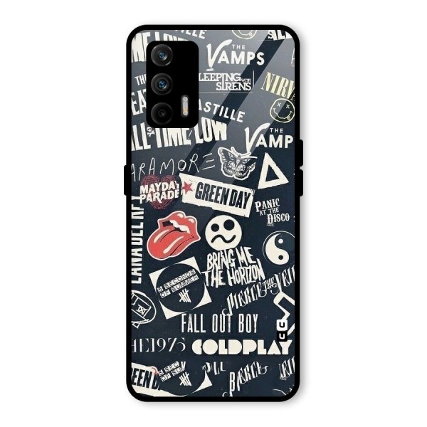 Music My Paradise Glass Back Case for Realme X7 Max