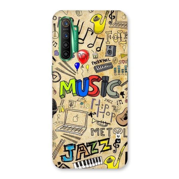 Music Pattern Back Case for Realme X2