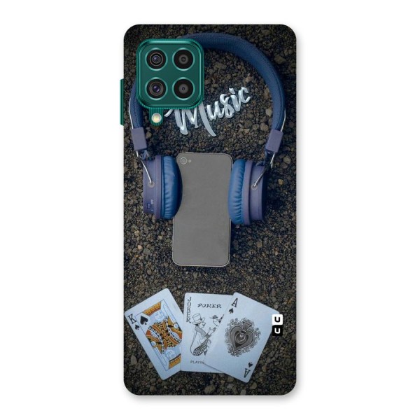 Music Power Cards Back Case for Galaxy F62
