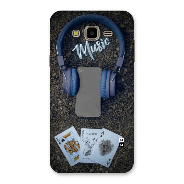 Music Power Cards Back Case for Galaxy J7 Nxt