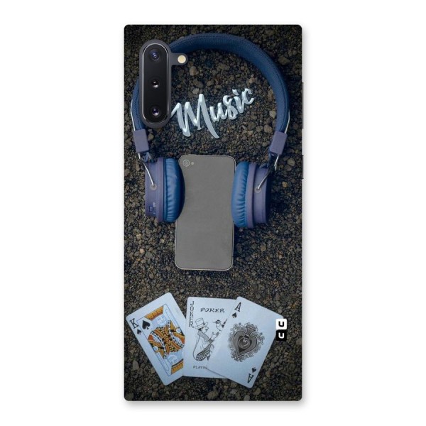 Music Power Cards Back Case for Galaxy Note 10