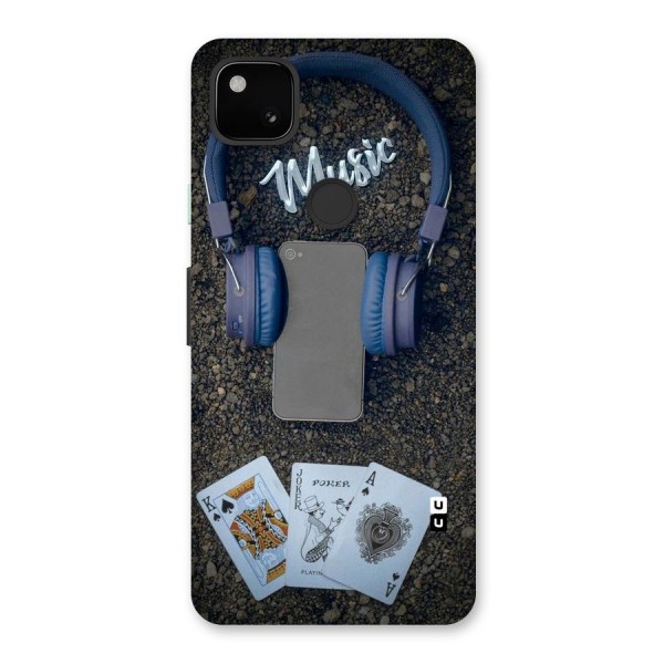 Music Power Cards Back Case for Google Pixel 4a