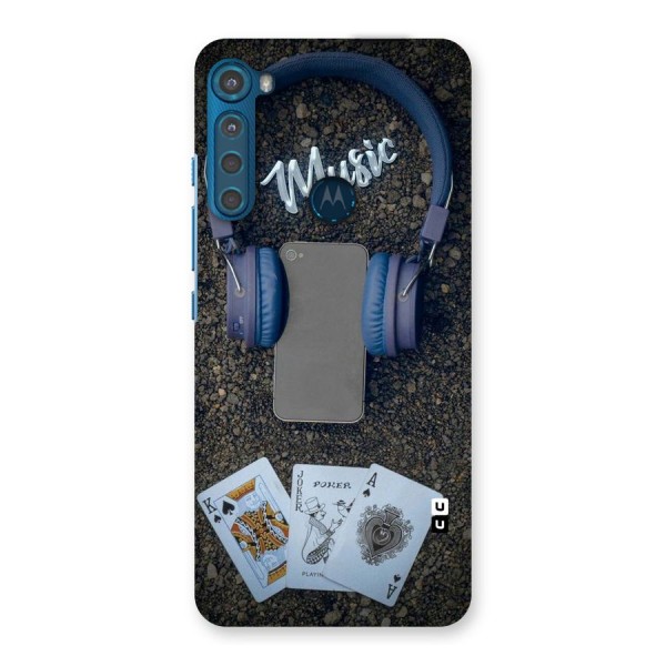 Music Power Cards Back Case for Motorola One Fusion Plus