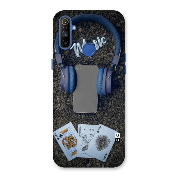 Music Power Cards Back Case for Realme Narzo 10A
