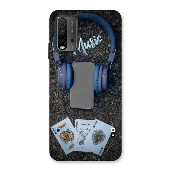 Music Power Cards Back Case for Redmi 9 Power