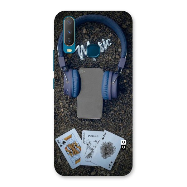 Music Power Cards Back Case for Vivo Y12