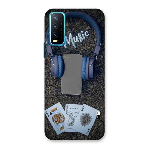 Music Power Cards Back Case for Vivo Y20i