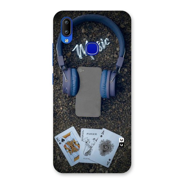 Music Power Cards Back Case for Vivo Y91