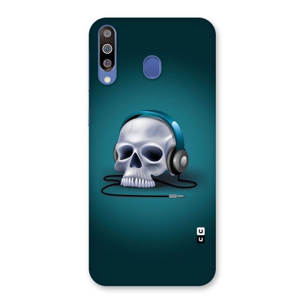 Music Skull Back Case for Galaxy M30