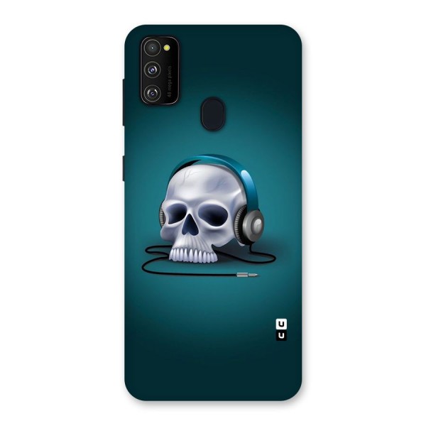 Music Skull Back Case for Galaxy M30s
