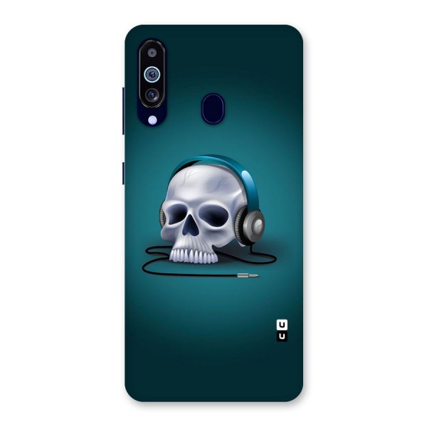 Music Skull Back Case for Galaxy M40