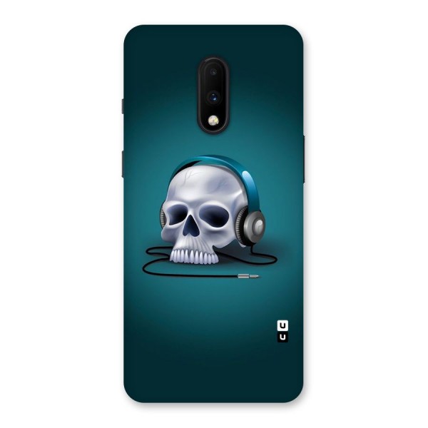 Music Skull Back Case for OnePlus 7