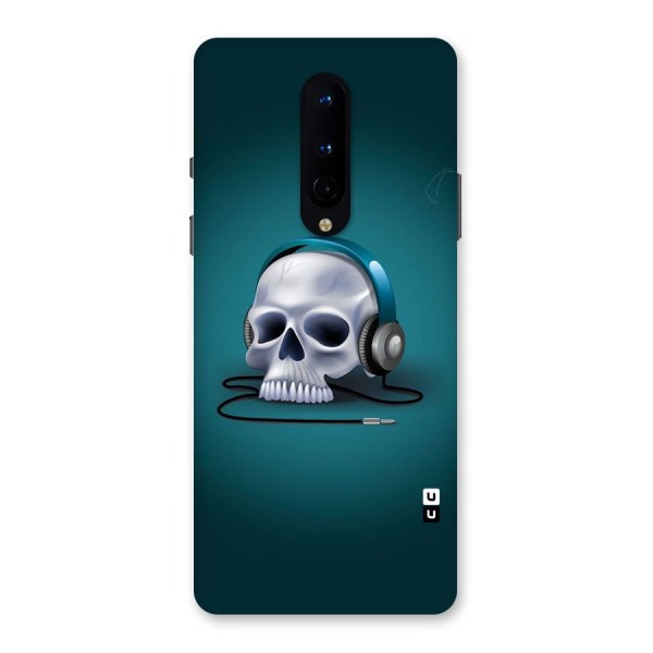 Music Skull Back Case for OnePlus 8