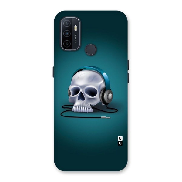 Music Skull Back Case for Oppo A53