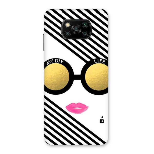 My DIY Life Back Case for Poco X3