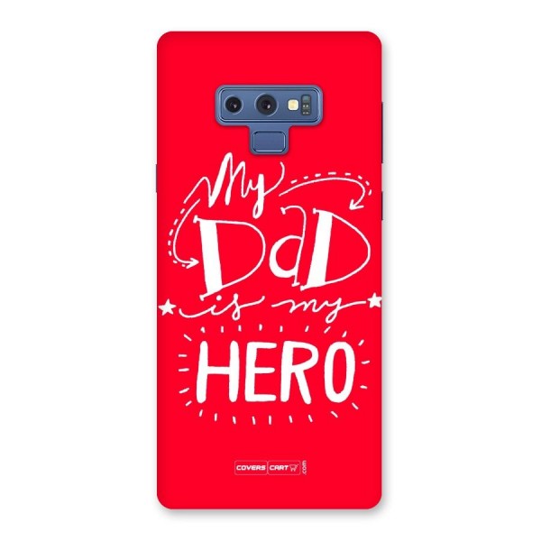 My Dad My Hero Back Case for Galaxy Note 9