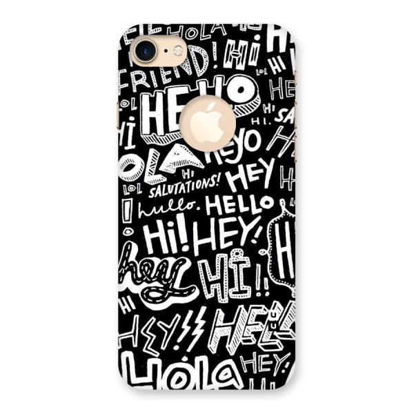 My Friend Back Case for iPhone 7 Logo Cut