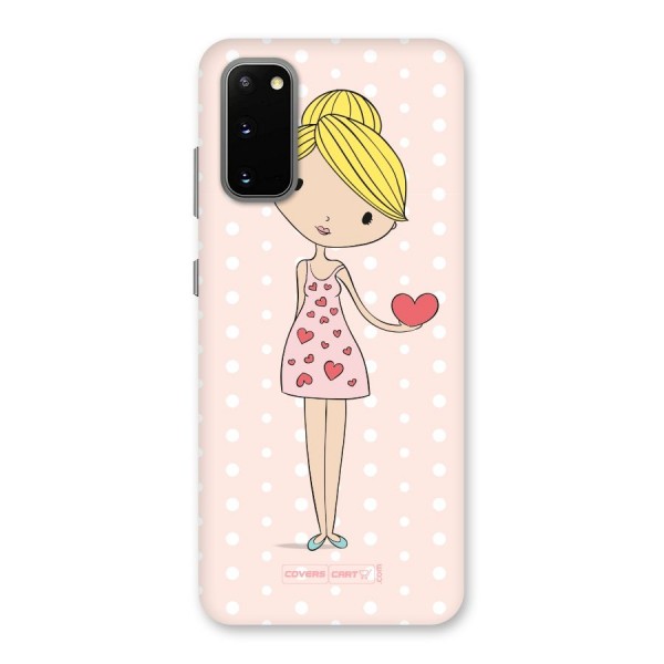 My Innocent Heart Back Case for Galaxy S20