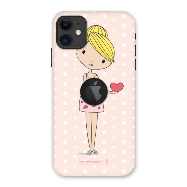 My Innocent Heart Back Case for iPhone 11 Logo Cut