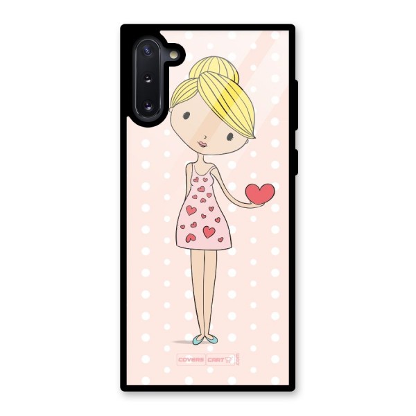 My Innocent Heart Glass Back Case for Galaxy Note 10
