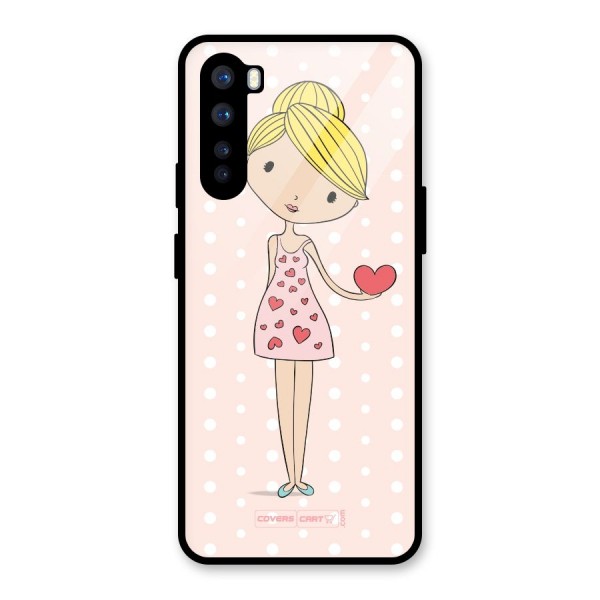My Innocent Heart Glass Back Case for OnePlus Nord