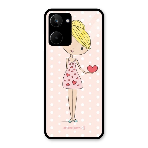 My Innocent Heart Glass Back Case for Realme 10