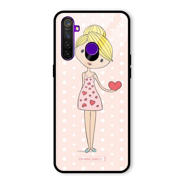 My Innocent Heart Glass Back Case for Realme 5 Pro